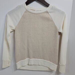 Girl's Danskin Now Cream and Gold Shirts & Tops